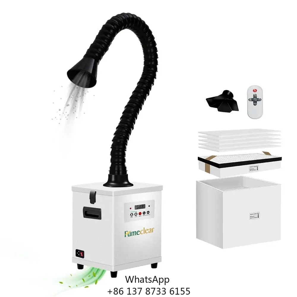 Fume Extractor Laser - Fumeclear FC-150 Laser Welding Fume Extractor