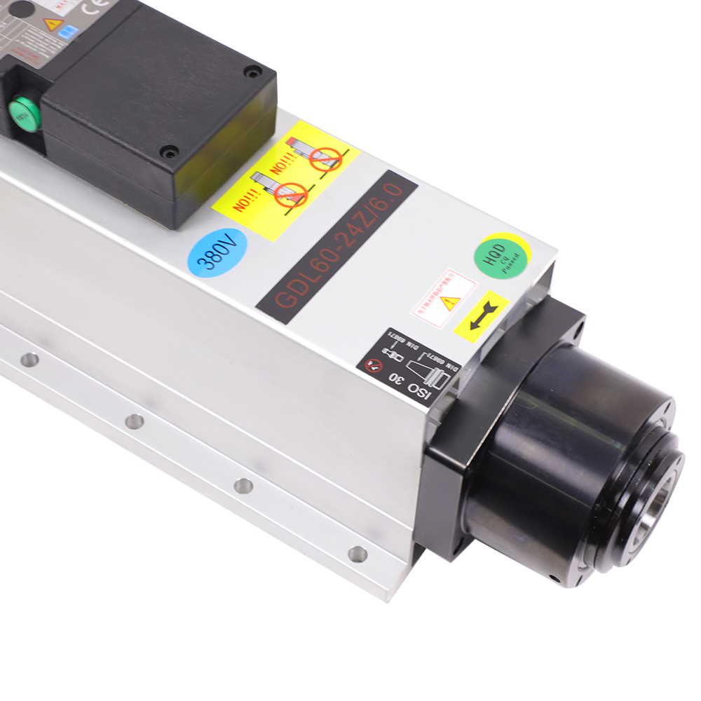 Air Cooling 6Kw ISO30 High Spe - Cnc Spindle Motor ulasan dan harga