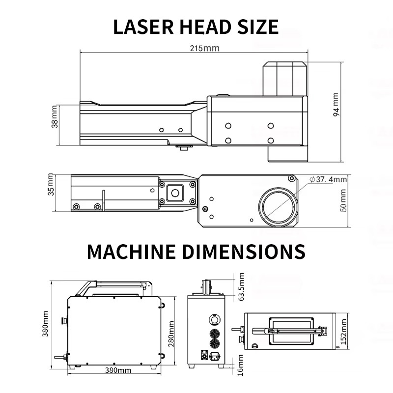 Backpack Portable Type Handhel - Industrial Laser Cleaner ulasan dan harga