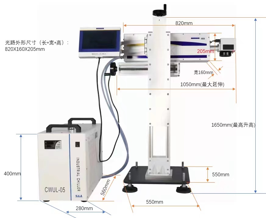F20 Industrial 20W UV Laser Ma - Industrial Uv Laser ulasan dan harga