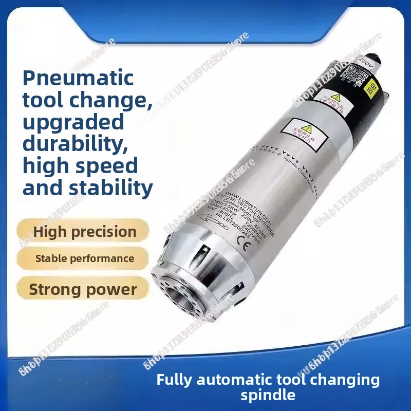BT30 3KW Automatic Tool Change - Cnc Spindle Motor ulasan dan harga