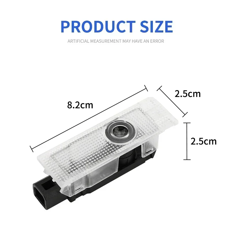 2PCS Car Door  Welcome Light L - Industrial Laser Projection ulasan dan harga