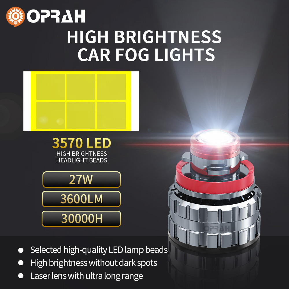 Oprah 2pc Laser Lens H7 Led Fo - Industrial Laser Projection ulasan dan harga