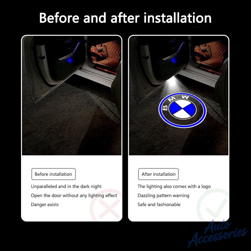 2Pcs Car Door Welcome LED Proj - Industrial Laser Projection ulasan dan harga