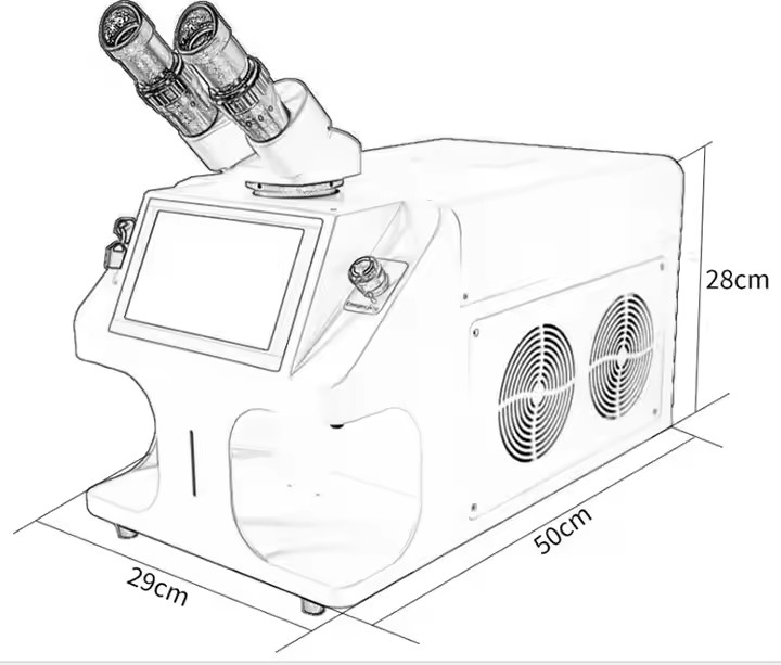 150W Mini Desktop YAG Laser We - Industrial Yag Laser ulasan dan harga