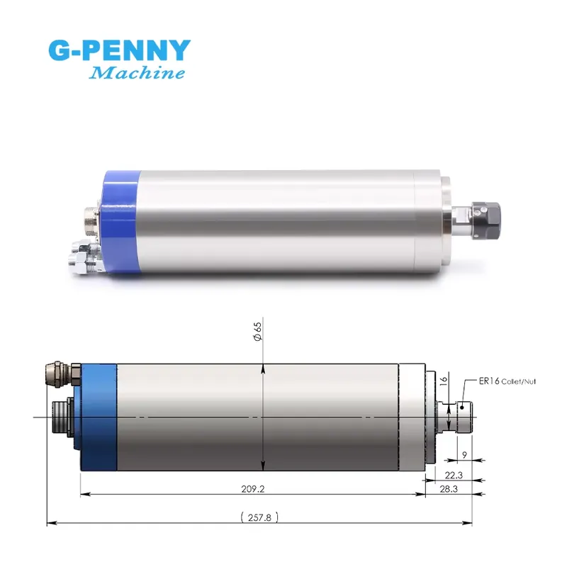 Customization G-PENNY 110v/220 - Cnc Spindle Motor ulasan dan harga