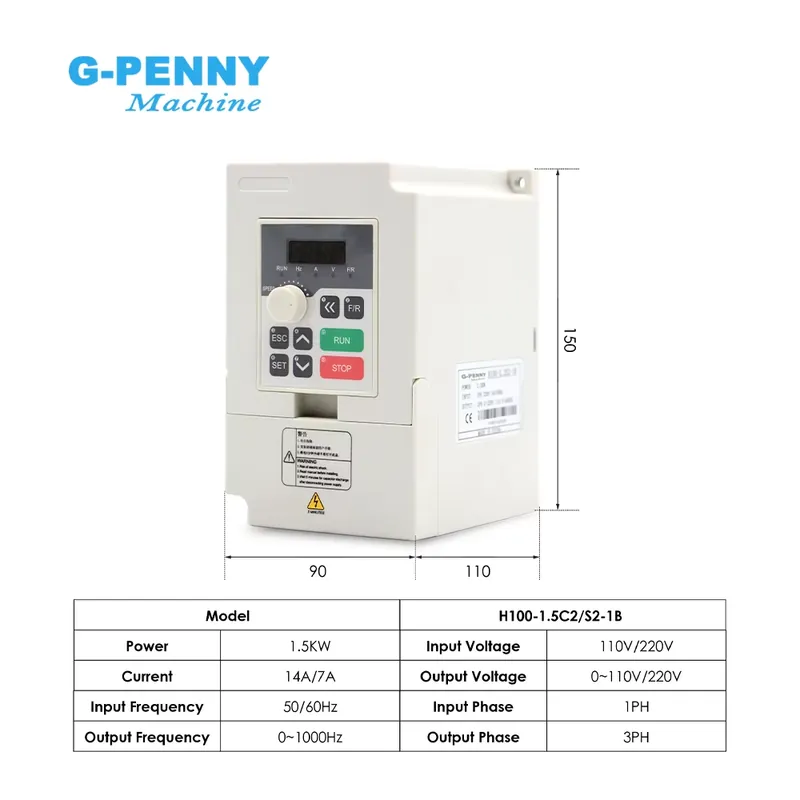 Customization G-PENNY 110v/220 - Cnc Spindle Motor ulasan dan harga