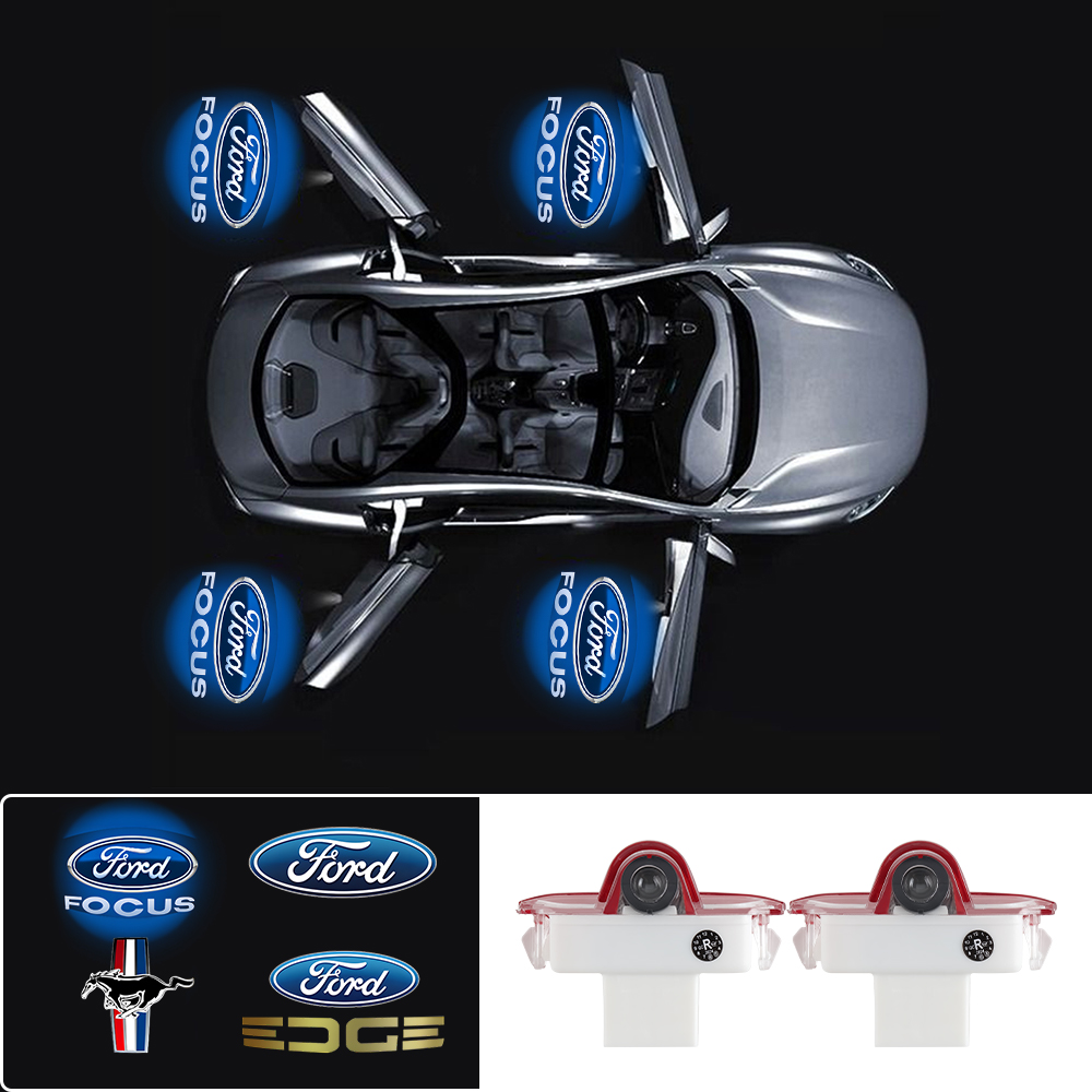2pcs LED Car Logo Door Welcome - Industrial Laser Projection ulasan dan harga