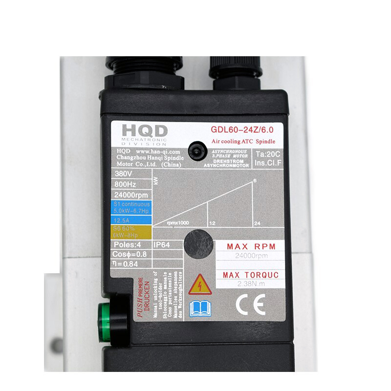 High Precision CNC Machine Too - Cnc Spindle Motor ulasan dan harga