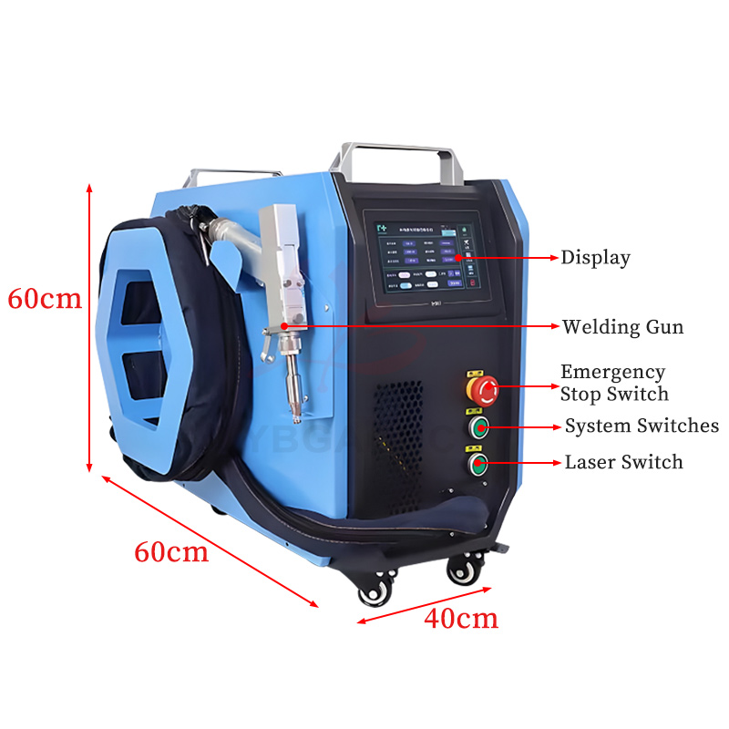Air Cooled Handheld Laser Weld - Industrial Laser Cleaner ulasan dan harga