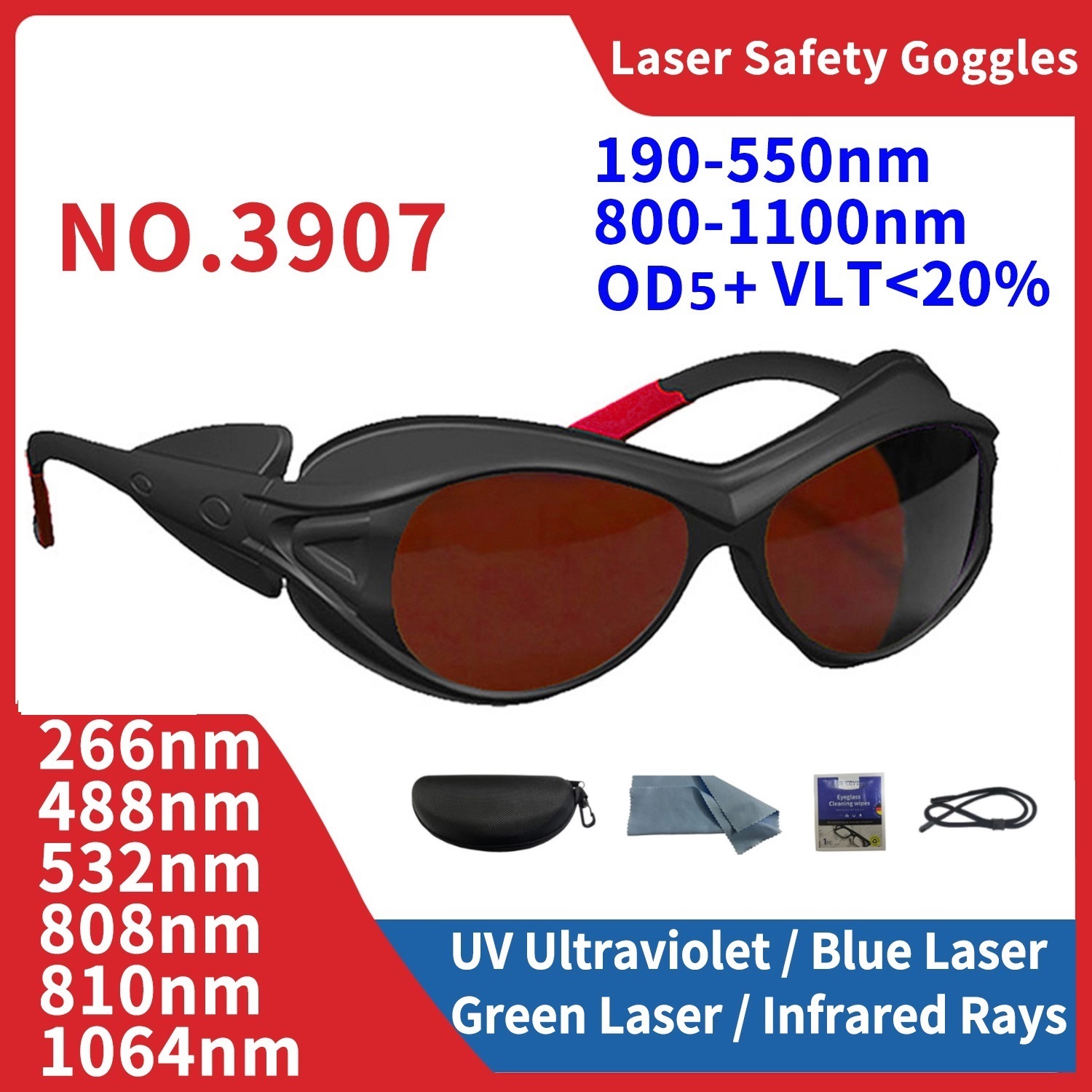 Laser Goggles Protective Glass - Industrial Yag Laser ulasan dan harga
